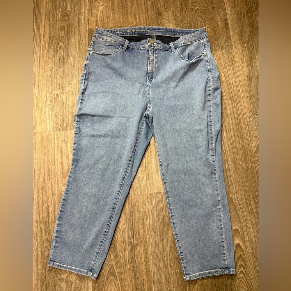 Talbots High-Waist Light Blue Jeggings